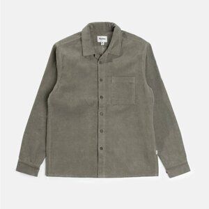 Rhythm Corduroy Ls Shirt - XL - Grey - BRAND NEW WITH TAGS